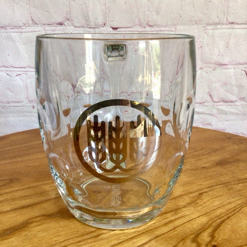 Vintage SAHM Dimpled Heavy Glass Mug - .5 L - Picture 2 of 8